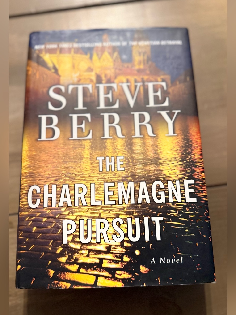 Steve Berry The Charlemagne Pursuit Hardcover Thriller Mystery Adventure Novel